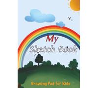 My SketchBook by Moonlight: Drawing Pad for Kids - Large size (A4) high quality, 100 pages