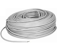 MY SMART SHOP CAVO DI RETE CAT6 MATASSA CATe 6 LAN ETHERNET M BOBINA INTERNET PLUG MODEM ROUTER ACCESS POINT REAPETER CCA RJ45 GIGABIT 10/100/1000 Mbps (100, GRIGIO, FTP)