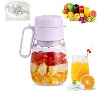 My Smoothies Cup Blender, Cup Blender for Smoothies, 1000ML Portable Small Juice Cups with Handle/Strap, Rechargeable, for Gym/Travel/Kitchen (Pink)
