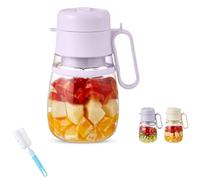 My Smoothies Cup Blender, Cup Blender for Smoothies, Large Capacity Juicer 1000Ml Portable Small Juice Cup Clean (pink)