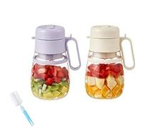 My Smoothies Cup Blender, Cup Blender for Smoothies, Large Capacity Juicer 1000Ml Portable Small Juice Cup Clean (2pcs)