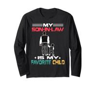 My Son in Law Is My Favorite Child Daddy Matching Family Maglia a Manica