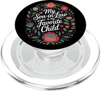 My Son In Law Is My Favorite Child Ghirlanda Floreale PopSockets PopGrip per MagSafe