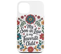 My Son In Law Is My Favorite Child Ghirlanda Genero Umorismo Custodia per iPhone 13