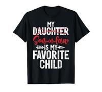 My Son In Law Is My Favorite Child Retro Sostituito Figlia Maglietta