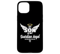 My Son Is My Guardian Angel He Watches Over Me In Memory Custodia per iPhone 15 Plus
