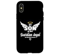 My Son Is My Guardian Angel He Watches Over Me In Memory Custodia per iPhone X/XS