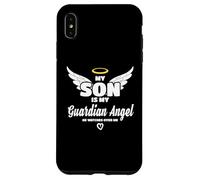 My Son Is My Guardian Angel He Watches Over Me In Memory Custodia per iPhone XS Max