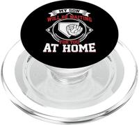 My Son Will Be Waiting For You At Home Baseball Catcher Life PopSockets PopGrip per MagSafe