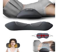 My Soothe Lab 3 in 1 Back Massager, 2025 Upgraded My Soothe lab Back Massager, for Neck, Shoulder, Mysoothelab Neck Pillow (Black)
