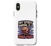 My Spirit Animal è un Baba Yaga adatto per uomini e donne. Custodia per iPhone X/XS