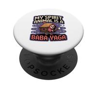My Spirit Animal è un Baba Yaga adatto per uomini e donne. PopSockets PopGrip Adesivo