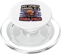 My Spirit Animal è un Baba Yaga adatto per uomini e donne. PopSockets PopGrip per MagSafe