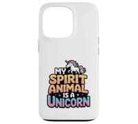 My Spirit Animal è un unicorno adatto per uomini e donne. Custodia per iPhone 13 Pro