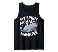 My Spirit Animal Is A Lamantino Divertente Mucca di Mare lamantino Canotta