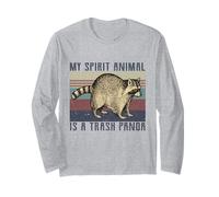 My Spirit Animal Is a Trash Panda Funny Raccoon Lovers Maglia a Manica