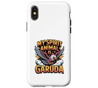 My Spirit Animal Is Garuda adatto per uomini e donne. Custodia per iPhone X/XS