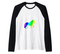 My Spirit Animal, Unicorn - Magical Rainbow - Unisex - Bambini Maglia con Maniche Raglan