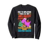My Spooky Halloween Ringraziamento Brutto Costume di Natale Felpa