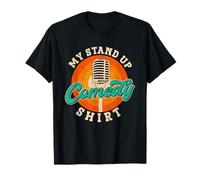 My Stand Up Comedy Outfit | Microfono | Comico Comic Maglietta