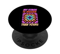 MY STASH IS BIGGER THAN YOURS PopSockets PopGrip Adesivo