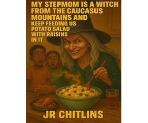 MY STEPMOM IS A WITCH FROM THE CAUCASUS MOUNTAINS AND KEEP FEEDING US POTATO SALAD WITH RAISINS IN IT