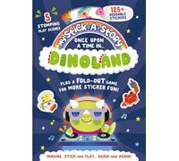 My Stick-A-Story: Once Upon a Time in Dinoland! Create Your Own Adventures with Reusable Stickers - Interactive Story Book for Kids