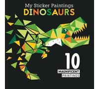 My Sticker Paintings: Dinosaurs (Tascabile)