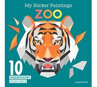 My Sticker Paintings Zoo: 10 Magnificent Paintings