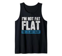 My Stomach is Flat The L is just Silent Canotta