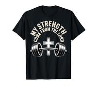 My Strength - Christian Bible Verse Gym Motivation Maglietta