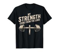 My Strength - Christian Bible Verse Gym Motivation Maglietta