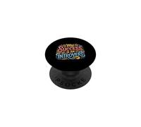 My Success Is An Introvert Successo silenzioso ||- PopSockets PopGrip Adesivo