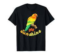 My Sunshine Sun Conure Pappagallo Proprietario Acquerello Maglietta