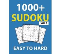My Sweet Books 1000+ Sudoku Easy To Hard Vol 3 (Tascabile)