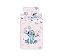 My sweety pop - Biancheria da letto per bambini - Lilo&Stitch - Stitch - 2 pezzi - Bambini - Copripiumino - Matrimoniale - 140 x 200 - Federa - Copripiumino 70 x 90 cm - Cotone - Rosa - Bambina