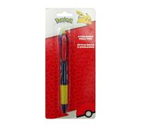 My sweety pop Penna Pokemon 4 colori per bambini | Forniture scolastiche originali | Idea regalo compleanno ragazzo e ragazza | Scrittura fluida blu nero rosso verde