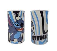 My sweety pop Salvadanaio in metallo Stitch Blu - Scuola - Stoccaggio monete - 17,5 cm - Idea Regalo