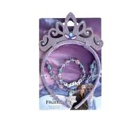 My sweety pop | Set di 3 accessori Frozen | Diadema viola collana e bracciale | Costume da principessa per bambini da 3 a 5 anni | Idea regalo per compleanno e festa in costume