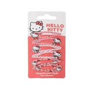 My sweety pop Set di 6 fermagli per capelli Hello Kitty | clip per clic-lac 5 cm per ragazza | accessori per acconciatura Kawaii multicolore | idea regalo ufficiale Sanrio compleanno e scuola