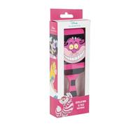 My sweety pop | Spazzola per capelli per bambini Disney Alice nel Paese delle Meraviglie | Accessorio per acconciatura rettangolare rosa e nero | Districare morbido e senza dolore, idea regalo