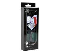 My sweety pop | Spazzola per capelli per bambini, lo strano Natale di Mr Jack | Districare morbido anti-nodi, accessorio per acconciature nero glitterato, idea regalo di compleanno