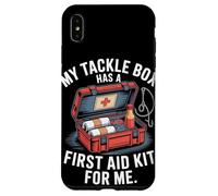 My Tackle Box ha un kit di primo soccorso per la pesca estiva in acqua salata Custodia per iPhone XS Max