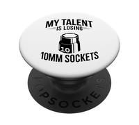 My Talent Is Losing - Prese da 10 mm, per auto e meccanici divertenti PopSockets PopGrip Adesivo