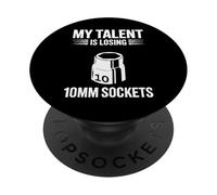 My Talent Is Losing - Prese da 10 mm, per auto e meccanici divertenti PopSockets PopGrip Adesivo