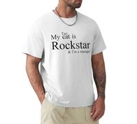 My Tan is Rockstar And I am a Manager Funny Gift Ideas T-Shirt White M