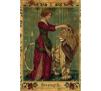 My Tarot Jurnal. The Strenght card: Notebook for writing