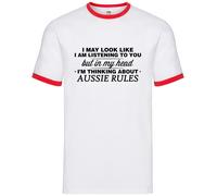 My Testa I 'N Aussie Rules - Uomo Suoneria - Australiano Calcio Footy Sport