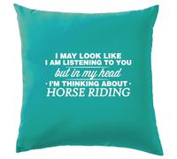 My Testa I'M Cavallo Equitazione - Cuscino - Cavalli Fantino Corsa Cavaliere