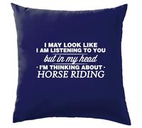 My Testa I'M Cavallo Equitazione - Cuscino - Cavalli Fantino Corsa Cavaliere